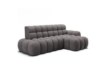 Sektionssoffa Eltap Ceedro 283x165x98 cm - Aura 04, Grå, Höger - Möbler - Vardagsrum - Bäddsoffor