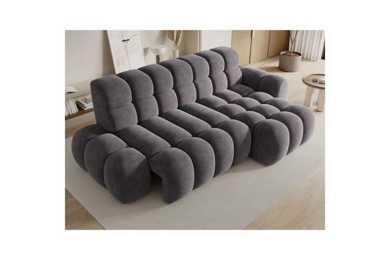 Sektionssoffa Eltap Ceedro 283x165x98 cm - Aura 04, Grå, Höger - Möbler - Vardagsrum - Bäddsoffor