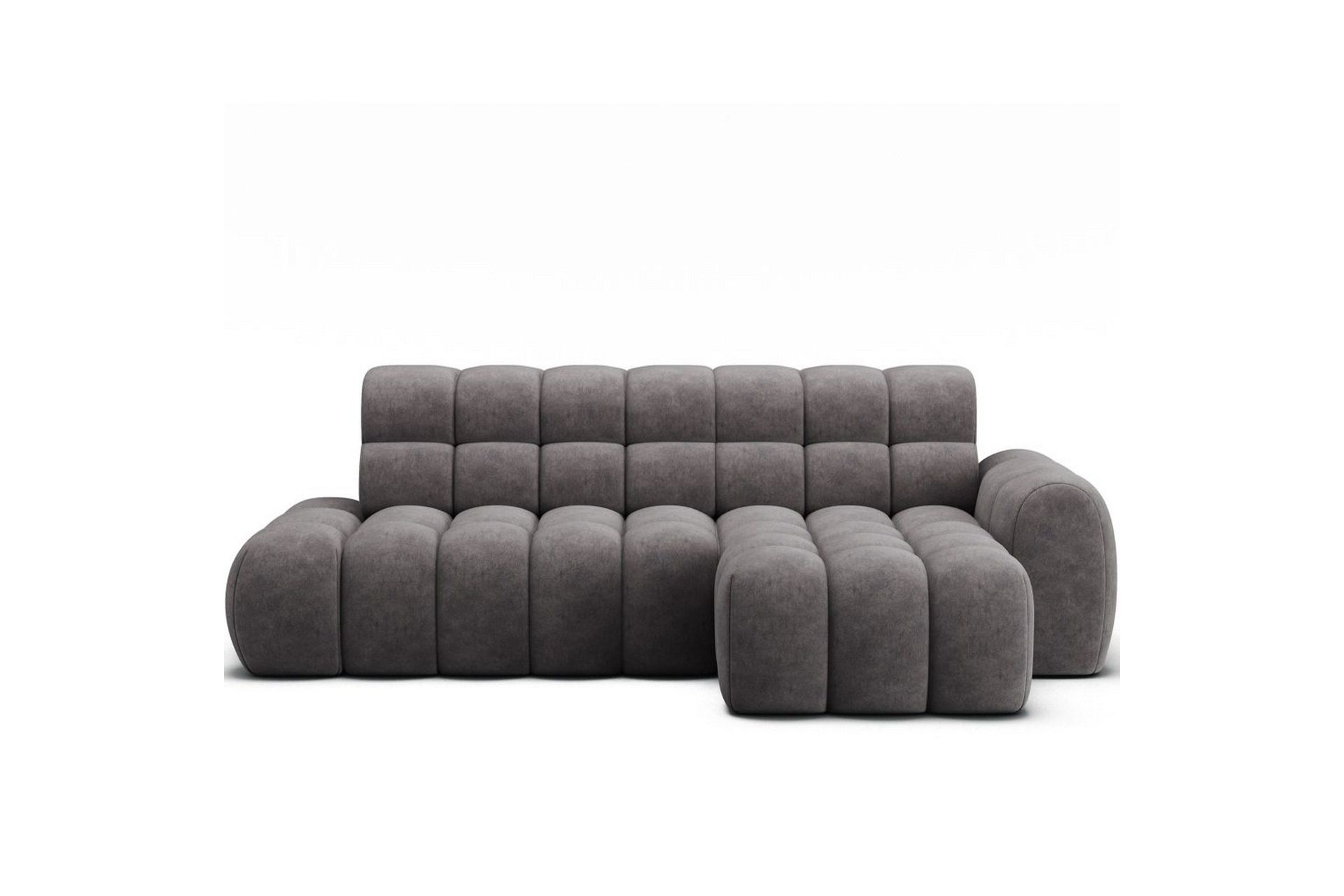 Sektionssoffa Eltap Ceedro 283x165x98 cm - Aura 04, Gr&aring;, H&ouml;ger