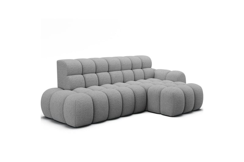 Sektionssoffa Eltap Ceedro 283x165x98 cm - Royal 04, Grå, Höger - Möbler - Vardagsrum - Bäddsoffor