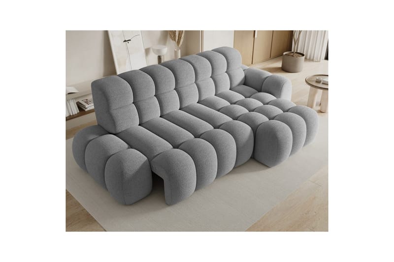 Sektionssoffa Eltap Ceedro 283x165x98 cm - Royal 04, Grå, Höger - Möbler - Vardagsrum - Bäddsoffor