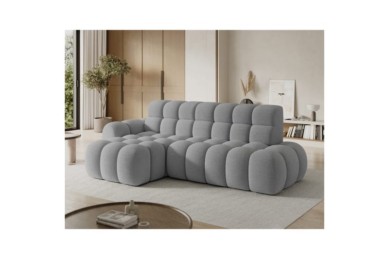 Sektionssoffa Eltap Ceedro 283x165x98 cm - Royal 04, Grå, Vänster - Möbler - Vardagsrum - Bäddsoffor