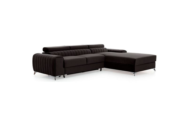 Sektionssoffa Eltap Grayson 278x205x92 cm - Loco 5, Grå, Höger - Möbler - Vardagsrum - Bäddsoffor