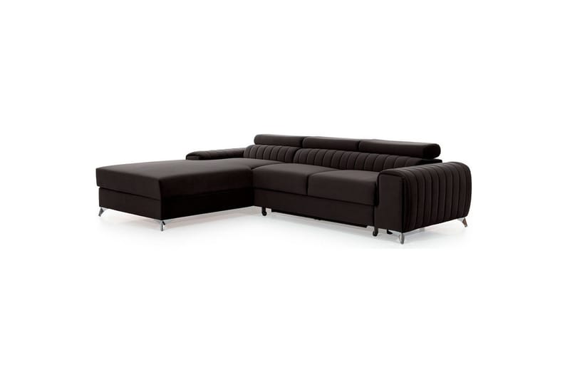 Sektionssoffa Eltap Grayson 278x205x92 cm - Loco 5, Grå, Vänster - Möbler - Vardagsrum - Bäddsoffor