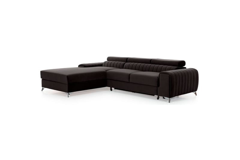 Sektionssoffa Eltap Grayson 278x205x92 cm - Loco 5, Grå, Vänster - Möbler - Vardagsrum - Bäddsoffor