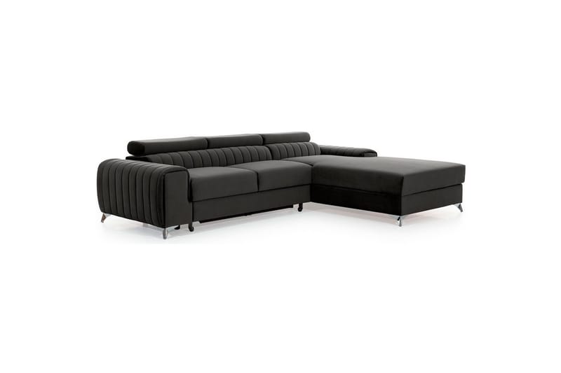 Sektionssoffa Eltap Grayson 278x205x92 cm - Nube 5, Grå, Höger - Möbler - Vardagsrum - Bäddsoffor