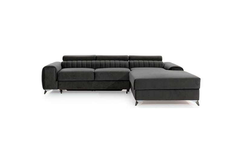 Sektionssoffa Eltap Grayson 278x205x92 cm - Nube 5, Grå, Höger - Möbler - Vardagsrum - Bäddsoffor