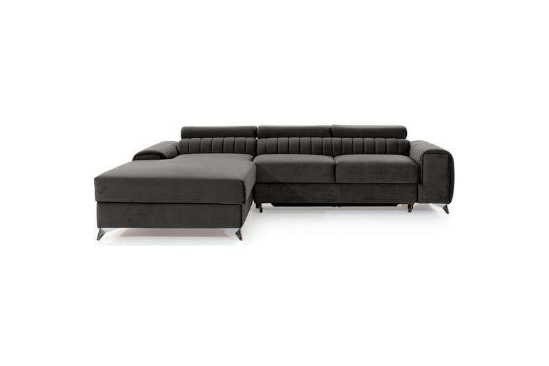 Sektionssoffa Eltap Grayson 278x205x92 cm - Nube 5, Grå, Vänster - Möbler - Vardagsrum - Bäddsoffor