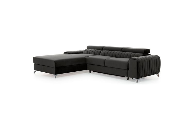 Sektionssoffa Eltap Grayson 278x205x92 cm - Nube 5, Grå, Vänster - Möbler - Vardagsrum - Bäddsoffor