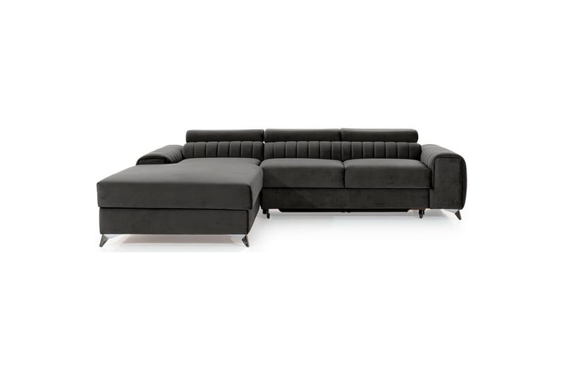Sektionssoffa Eltap Grayson 278x205x92 cm - Nube 5, Grå, Vänster - Möbler - Vardagsrum - Bäddsoffor