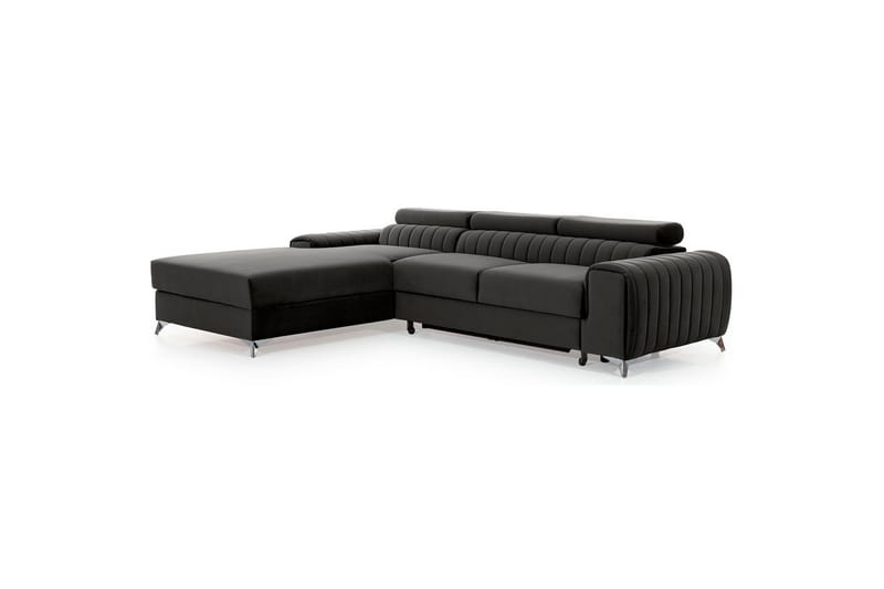 Sektionssoffa Eltap Grayson 278x205x92 cm - Nube 5, Grå, Vänster - Möbler - Vardagsrum - Bäddsoffor