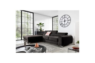 Sektionssoffa Eltap Grayson 278x205x92 cm - Riviera 97, Grå, Vänster - Möbler - Vardagsrum - Bäddsoffor