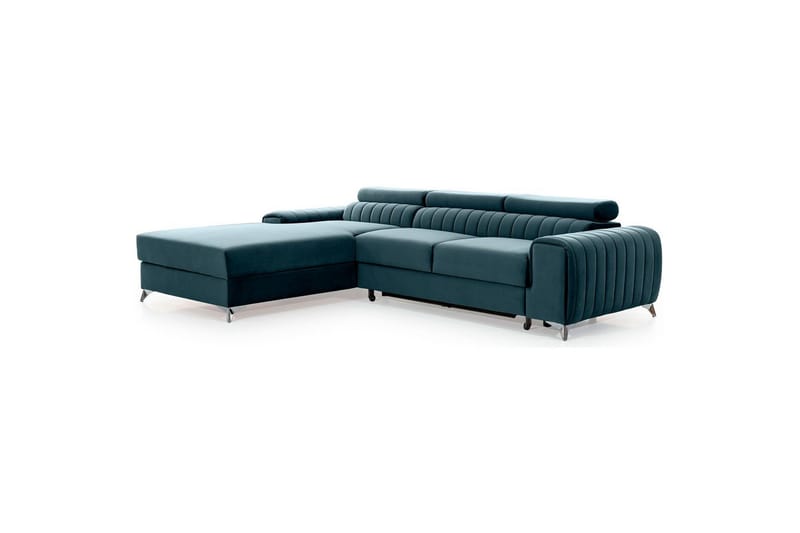 Sektionssoffa Eltap Grayson 278x205x92 cm - Velvetmat 100, Vänster - Möbler - Vardagsrum - Bäddsoffor