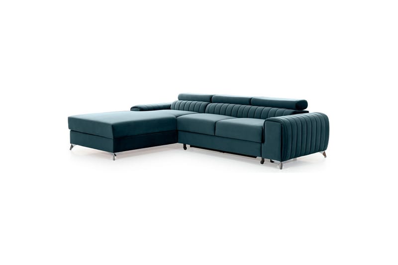 Sektionssoffa Eltap Grayson 278x205x92 cm - Velvetmat 100, Vänster - Möbler - Vardagsrum - Bäddsoffor