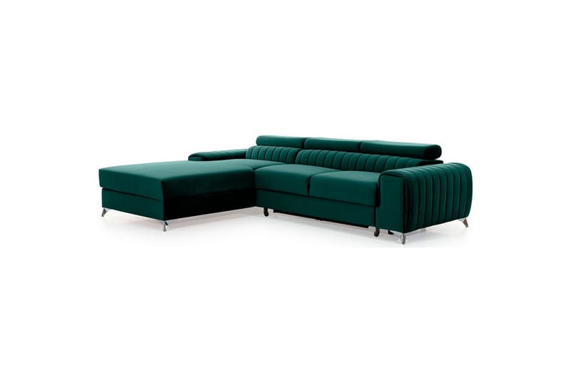 Sektionssoffa Eltap Grayson 278x205x92 cm - Velvetmat 38, Vänster - Möbler - Vardagsrum - Bäddsoffor