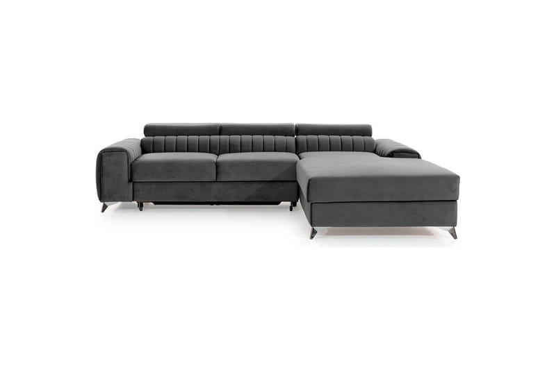 Sektionssoffa Eltap Grayson 278x205x92 cm - Velvetmat 4, Höger - Möbler - Vardagsrum - Bäddsoffor