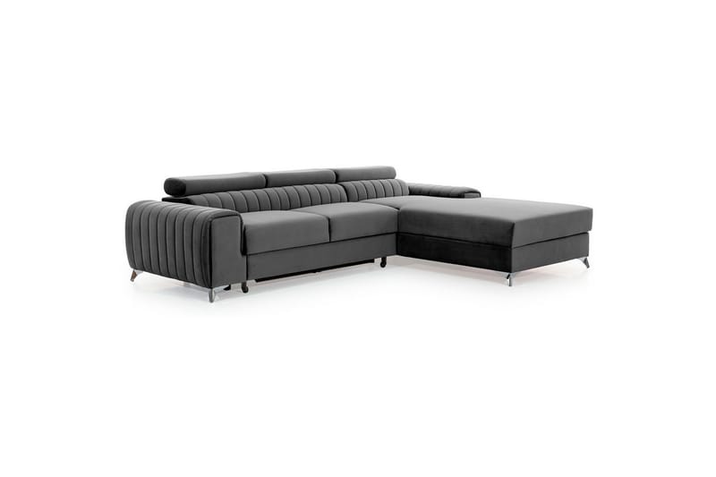Sektionssoffa Eltap Grayson 278x205x92 cm - Velvetmat 4, Höger - Möbler - Vardagsrum - Bäddsoffor