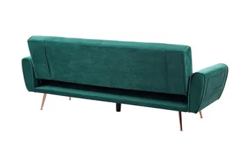 Selnes Bädsoffa 212 cm - Grön - Möbler - Vardagsrum - Bäddsoffor