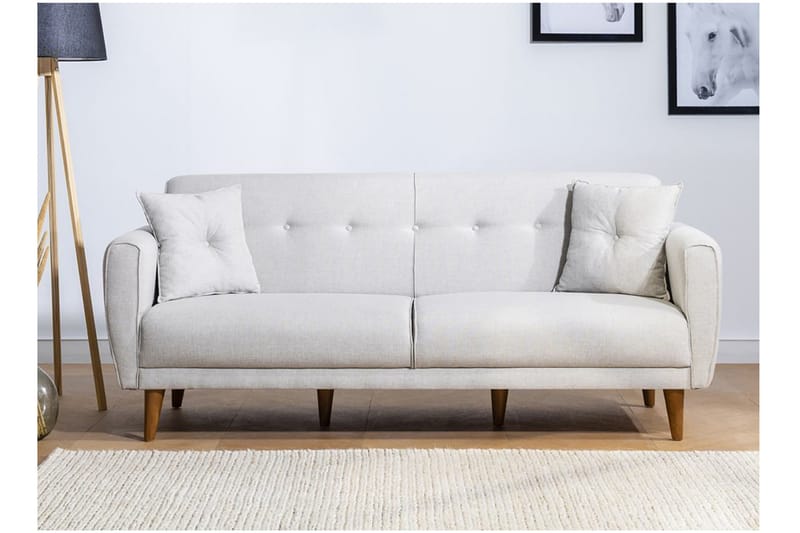 SEMI Bäddsoffa 3-sits Beige - Möbler - Vardagsrum - Bäddsoffor