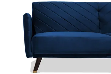 Senja Bäddsoffa 200 cm - Blå - Möbler - Vardagsrum - Bäddsoffor