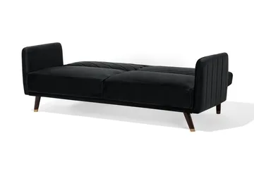 Senja Bäddsoffa 200 cm - Svart - Möbler - Vardagsrum - Bäddsoffor