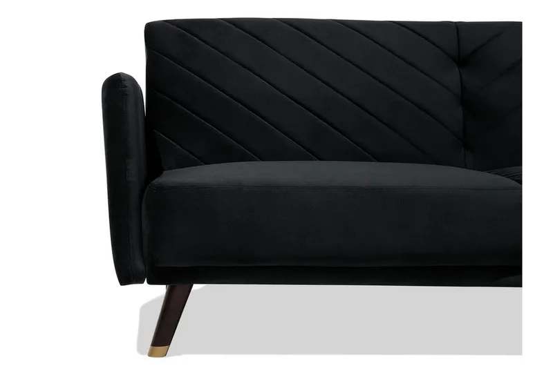 Senja Bäddsoffa 200 cm - Svart - Möbler - Vardagsrum - Bäddsoffor