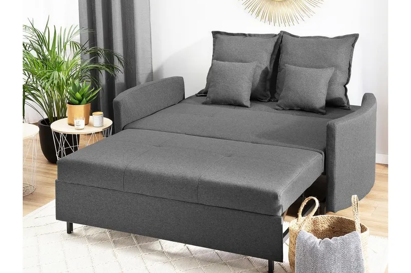 Shadricka Bäddsoffa - Grå - Möbler - Vardagsrum - Bäddsoffor