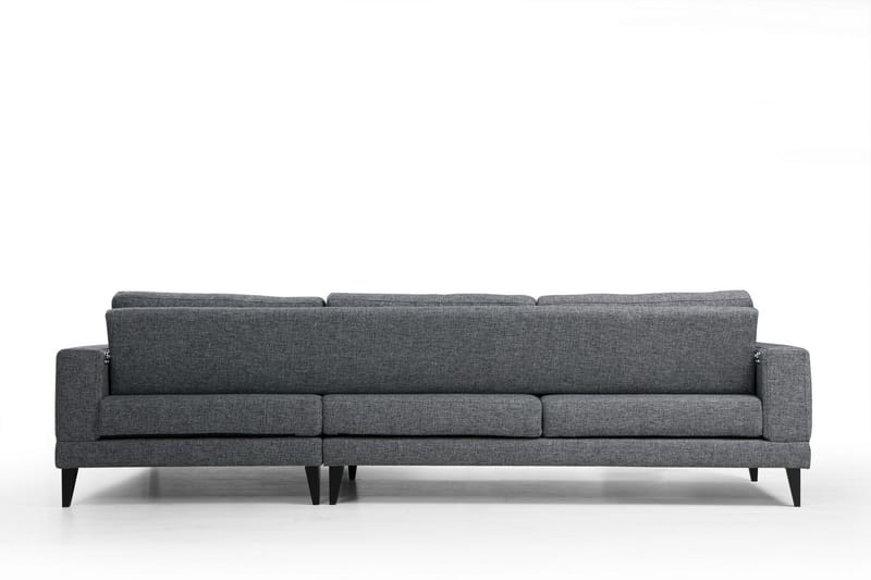SHALOMES Bäddsoffa med Divan Höger Grå - Möbler - Vardagsrum - Bäddsoffor