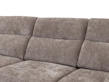 Sies 3-sits Bäddsoffa divan höger med förvaring - brun - Möbler - Vardagsrum - Bäddsoffor