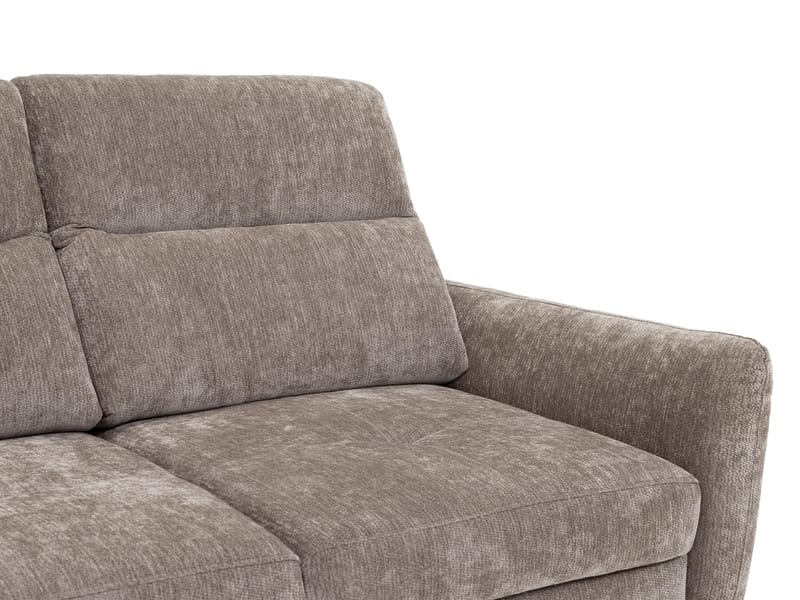 Sies 3-sits Bäddsoffa divan vänster med förvaring - grå - Möbler - Vardagsrum - Bäddsoffor
