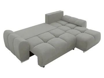 Simerly 4-sits Bäddsoffa divan vänster med förvaring - Beige - Möbler - Vardagsrum - Bäddsoffor