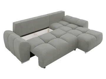 Simerly 4-sits Bäddsoffa divan vänster med förvaring - Beige - Möbler - Vardagsrum - Bäddsoffor