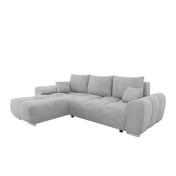 Simerly 4-sits Bäddsoffa divan vänster med förvaring