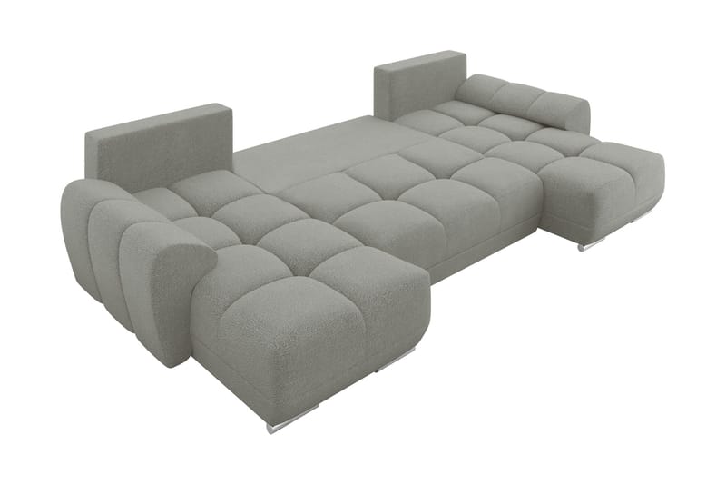 Simerly Bäddsoffa Dubbeldivan 4-sits - Beige - Möbler - Vardagsrum - Bäddsoffor - U bäddsoffa
