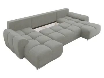 Simerly U-formad 5-sits Bäddsoffa med förvaring - beige - Möbler - Vardagsrum - Bäddsoffor - Hörnbäddsoffa