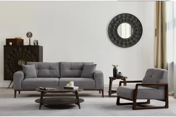 Sinor Bäddsoffa 4-sits - Ljusgrå - Möbler - Vardagsrum - Bäddsoffor - 4-sits bäddsoffa