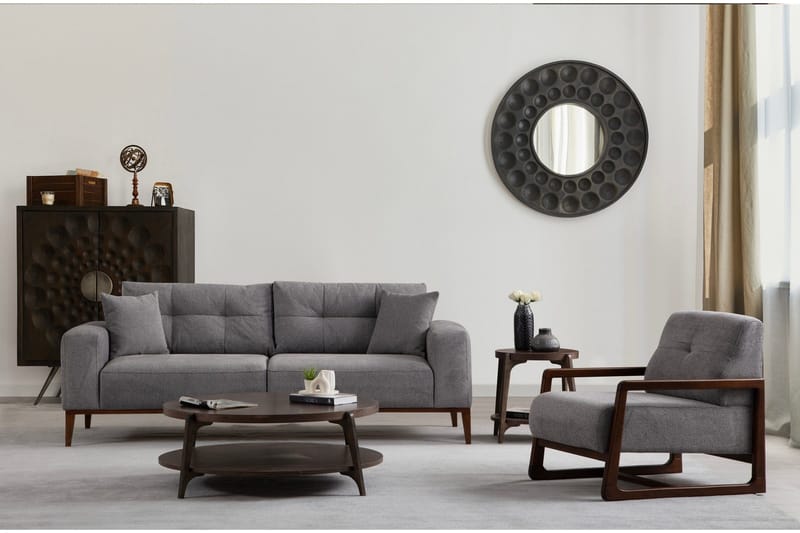 Sinor Bäddsoffa 4-sits - Ljusgrå - Möbler - Vardagsrum - Bäddsoffor - 4-sits bäddsoffa