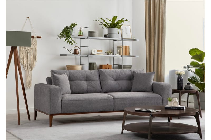 Sinor Bäddsoffa 4-sits - Ljusgrå - Möbler - Vardagsrum - Bäddsoffor - 4-sits bäddsoffa