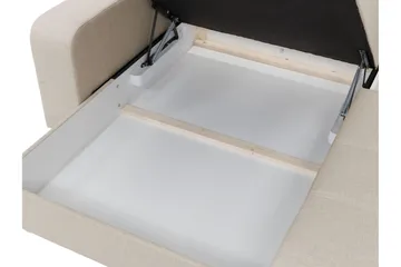 Smolmark Bäddsoffa med Divan 3-sits - Beige - Möbler - Vardagsrum - Bäddsoffor