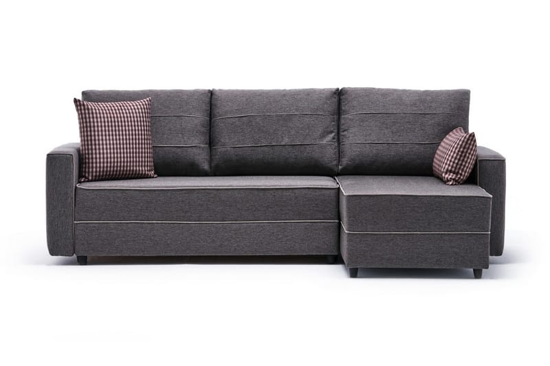Snowdon Bäddsoffa m. Divan 4-sits 200x150 Brun - Möbler - Vardagsrum - Bäddsoffor