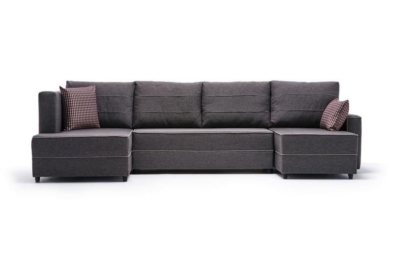 Snowdon Bäddsoffa m. Divan 4-sits 200x150 Brun - Möbler - Vardagsrum - Bäddsoffor