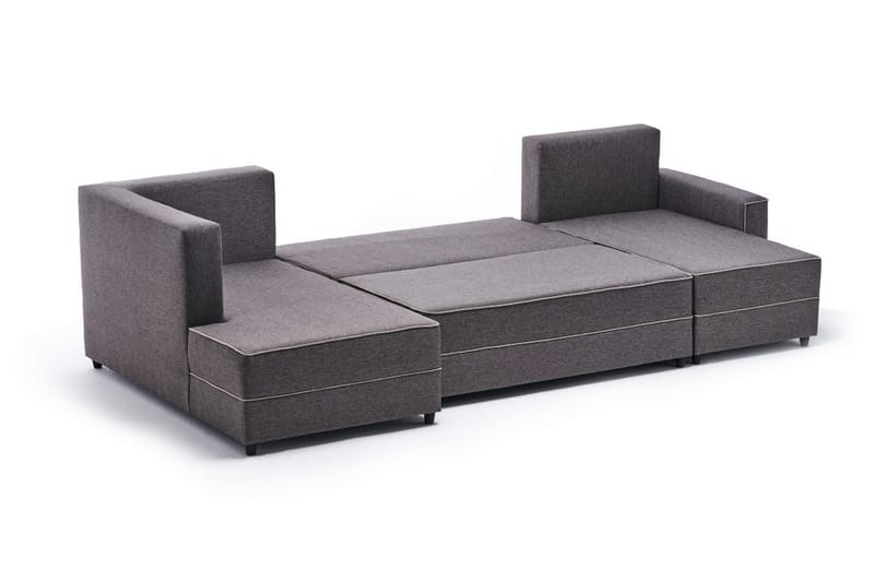 Snowdon Bäddsoffa m. Divan 4-sits 200x150 Brun - Möbler - Vardagsrum - Bäddsoffor