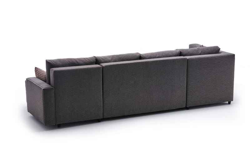 Snowdon Bäddsoffa m. Divan 4-sits 200x150 Brun - Möbler - Vardagsrum - Bäddsoffor