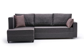 Snowdon Bäddsoffa m. Divan 4-sits 200x150 Brun