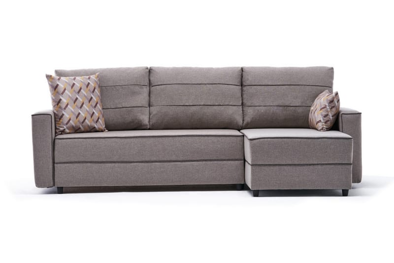 Snowdon Bäddsoffa m. Divan 4-sits 200x150 Cream - Möbler - Vardagsrum - Bäddsoffor