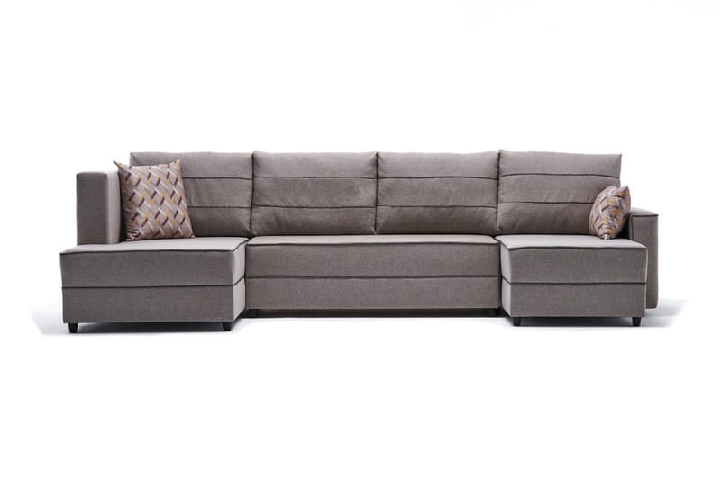Snowdon Bäddsoffa m. Divan 4-sits 200x150 Cream - Möbler - Vardagsrum - Bäddsoffor