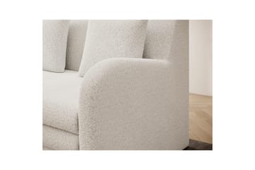 Soffa Eltap Ario 130x85x103 cm - Royal 01, Vit - Möbler - Vardagsrum - Bäddsoffor