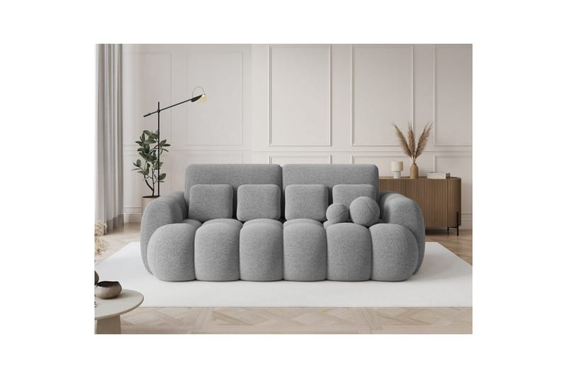 Soffa Eltap Cotonn 256x105x119 cm - Royal 04, Grå - Möbler - Vardagsrum - Bäddsoffor