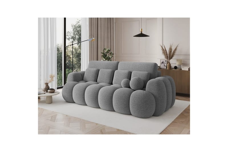 Soffa Eltap Cotonn 256x105x119 cm - Royal 04, Grå - Möbler - Vardagsrum - Bäddsoffor