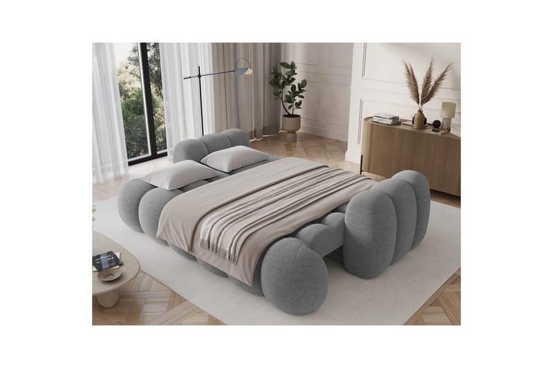 Soffa Eltap Cotonn 256x105x119 cm - Royal 04, Grå - Möbler - Vardagsrum - Bäddsoffor